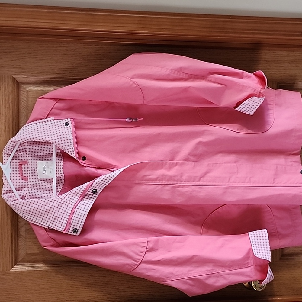 Blair Rain/Lightweight Jacket Pink  Size Large